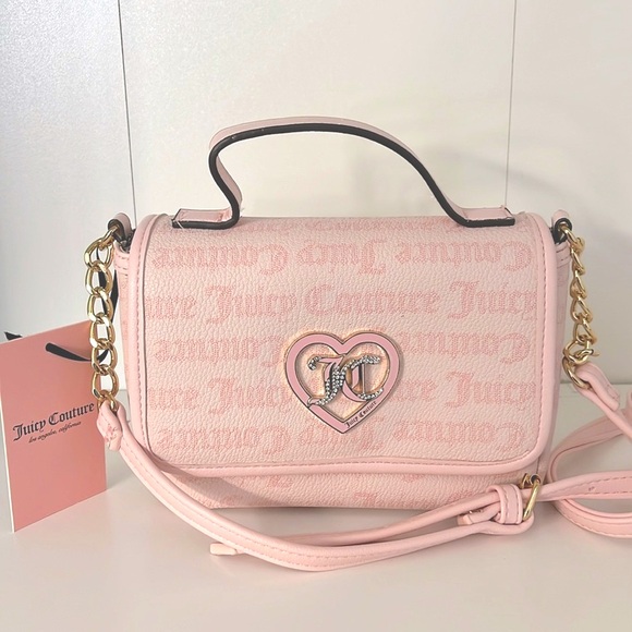 Juicy Couture Handbags - 💖 Juicy Couture Powder Blush Purse